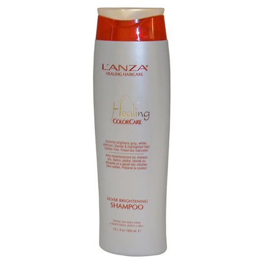 Healing Colorcare Silver Brightening Shampoo by Lanza for Unisex - 10.1 oz Shampoo