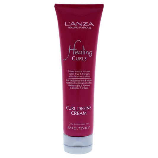 Healing Style Curl Define Control Cream by Lanza for Unisex - 4.4 oz Cream