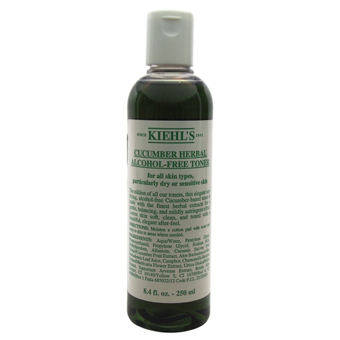 Cucumber Herbal Alcohol-Free Toner For All Skin Types