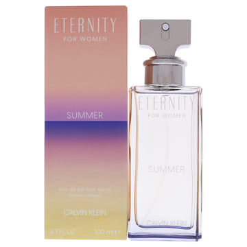 Eternity Summer by Calvin Klein for Women 3.4 oz EDP Spray