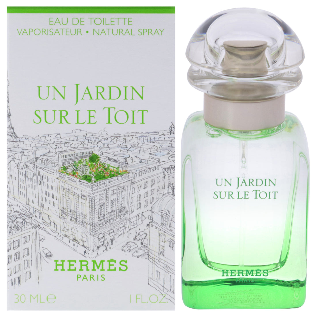 Un Jardin Sur Le Toit by Hermes for Women 1 oz EDT Spray