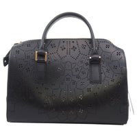 Edie Lazer Cut Duffel - Black