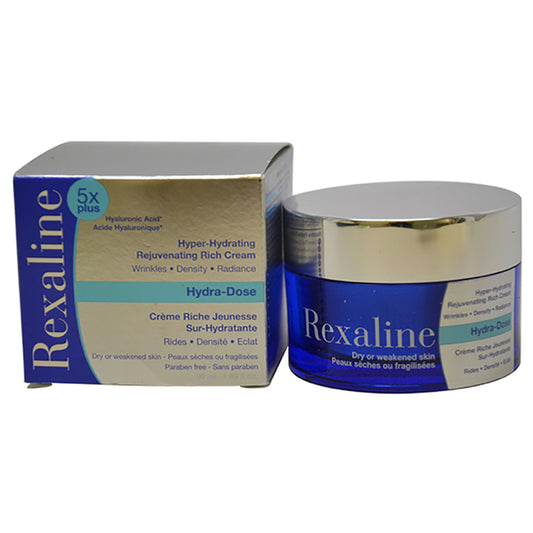 Hydra-Dose Hyper-Hydrating Anti-Wrinkle Rich Cream by Rexaline for Women - 1.69 oz Cream
