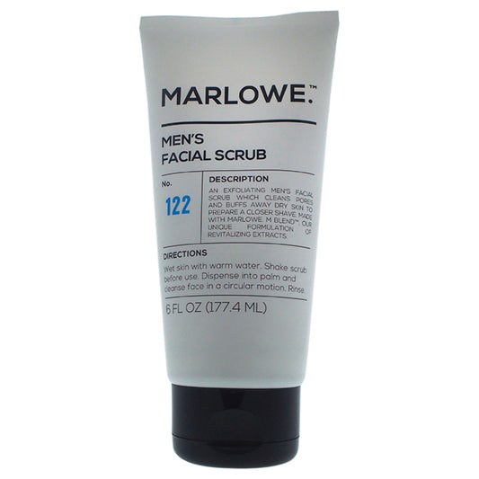 No.122 Mens Facial Scrub by Marlowe for Men - 6 oz Scrub