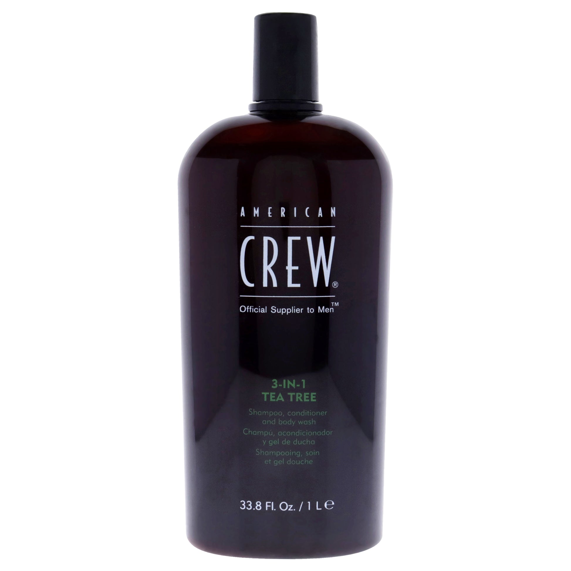 American Crew 3-In-1 Tea Tree Shampoo, Conditioner and Body Wash