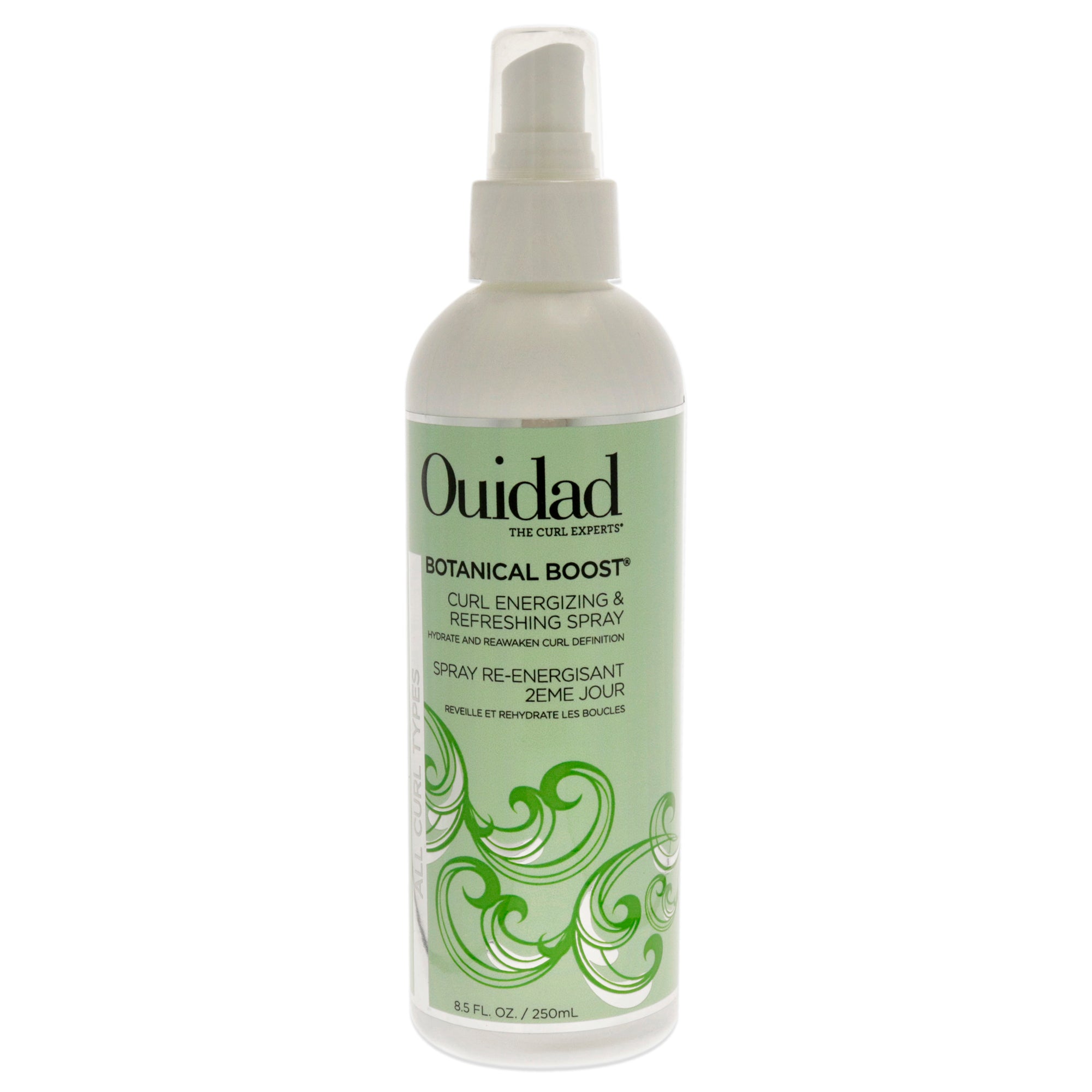 Botanical Boost Curl Energizing and Refreshing Spray by Ouidad for Unisex 8.5 oz Hairspray