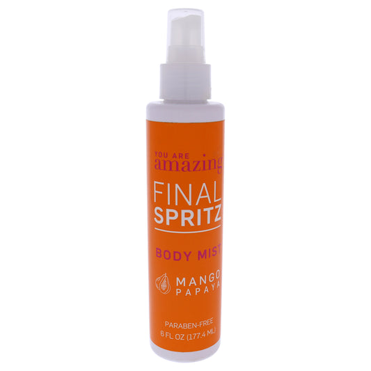 Final Spritz Body Mist - Mango Papaya