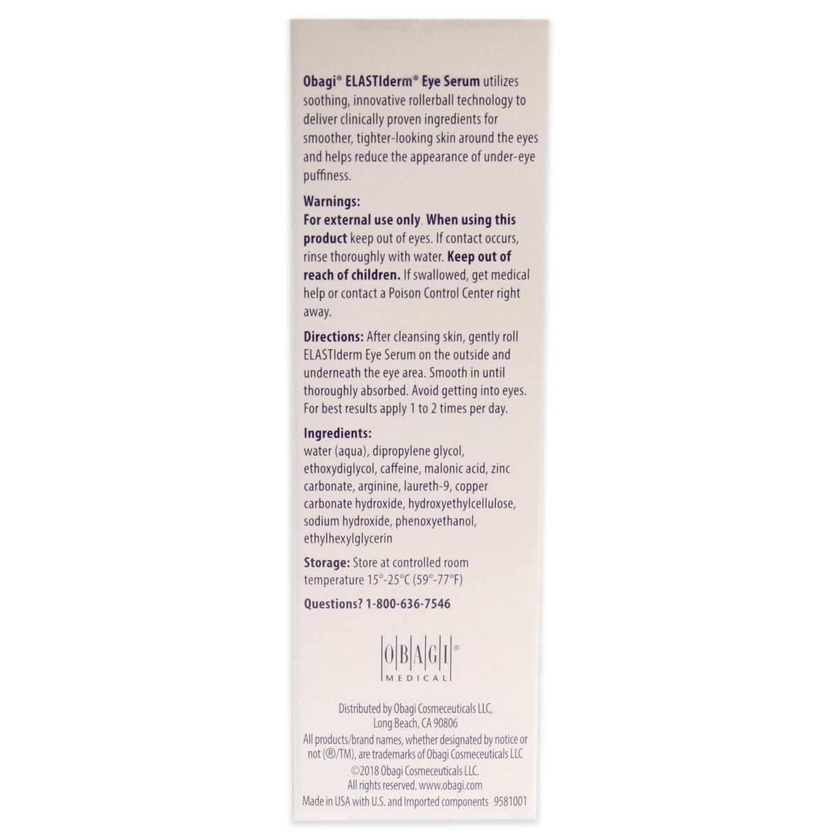 Elastiderm Eye Serum