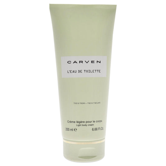Leau De Toilette Light Body Cream