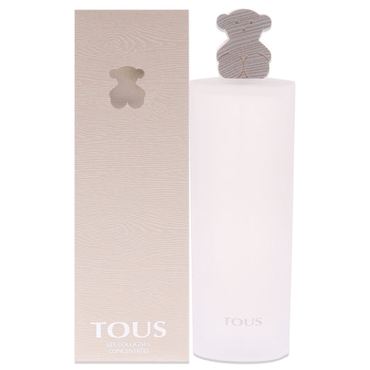 Les Colognes Concentrees by Tous for Women 3 oz EDT Spray