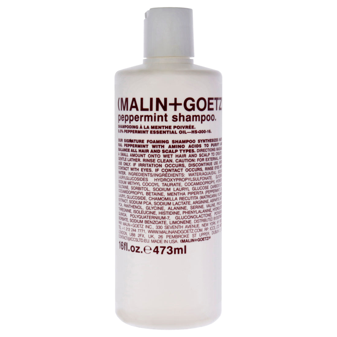 Pepermint Shampoo by Malin + Goetz for Unisex - 16.1 oz Shampoo