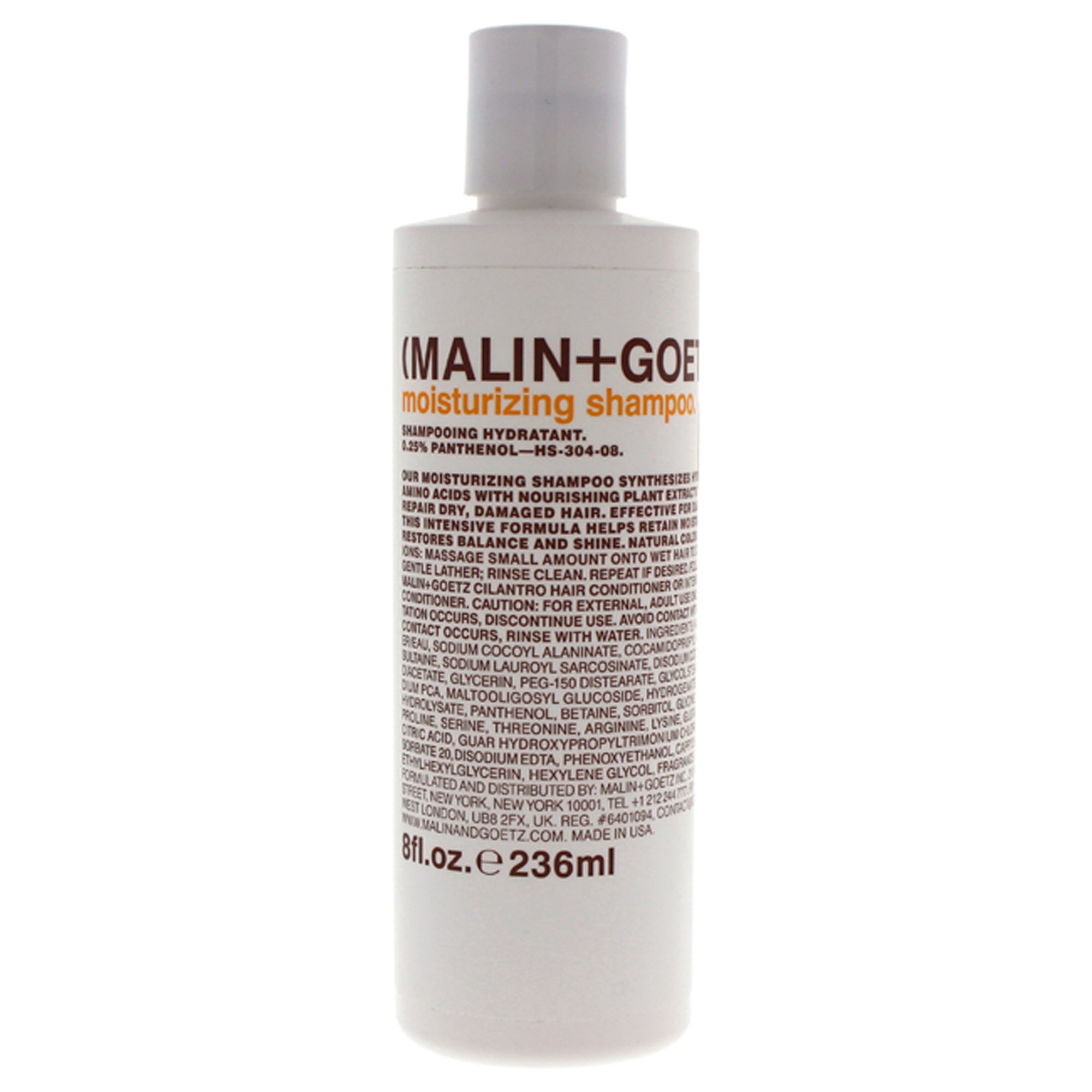 Moisturizing Shampoo by Malin + Goetz for Unisex - 8 oz Shampoo