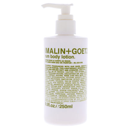 Rum Body Lotion