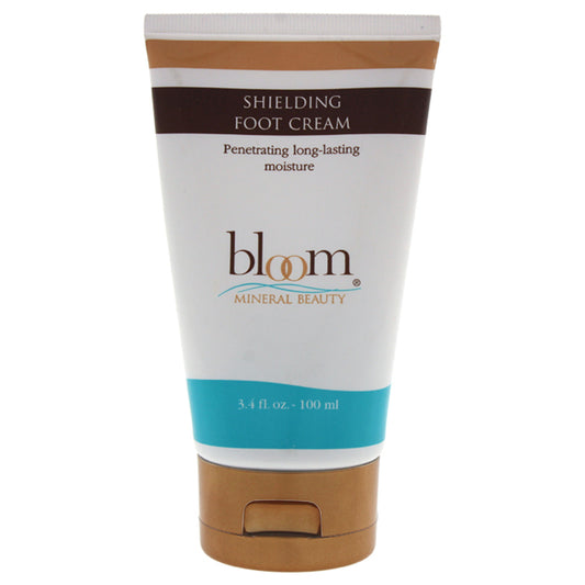 Shielding Foot Cream by Bloom Mineral Beauty for Women - 3.4 oz Cream