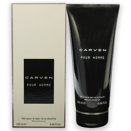 Carven Pour Homme by Carven for Men - 6.66 oz Bath and Shower Gel