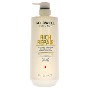 Dualsenses Rich Repair Conditioner by Goldwell for Unisex 34 oz Conditioner