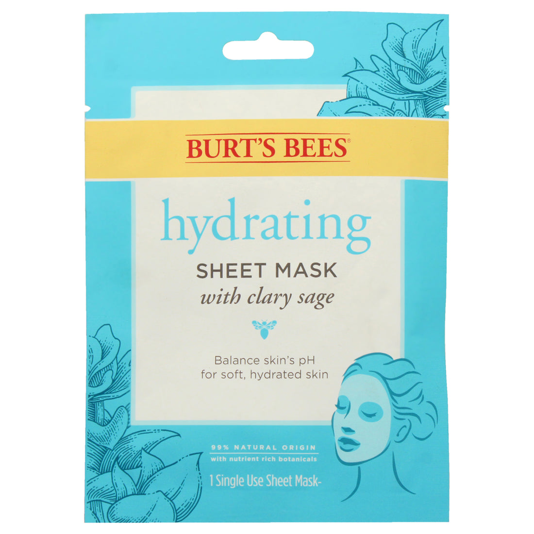 Hydrating Sheet Mask With Clary Sage