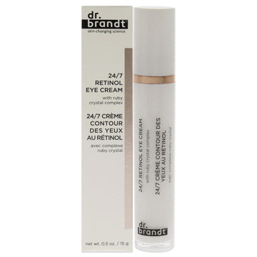 24-7 Retinol Eye Cream by Dr. Brandt for Women 0.5 oz Cream