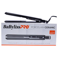 Porcelain Ceramic Straightening Flat Iron - Model BP9557UC - Black