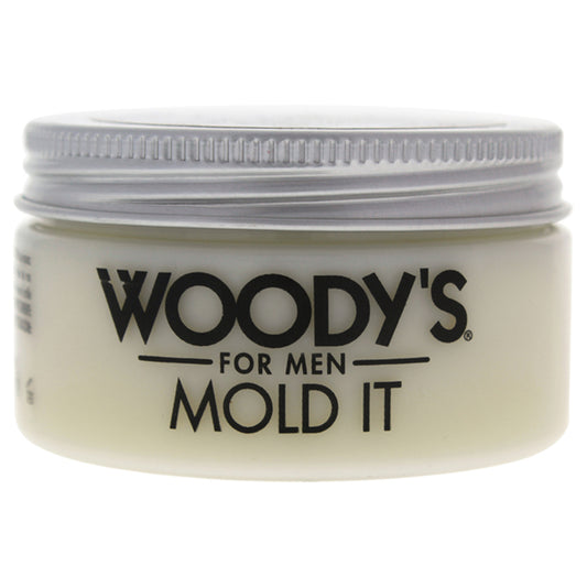 Mold It Medium Hold Matte Styling Paste by Woodys for Men - 3.4 oz Paste