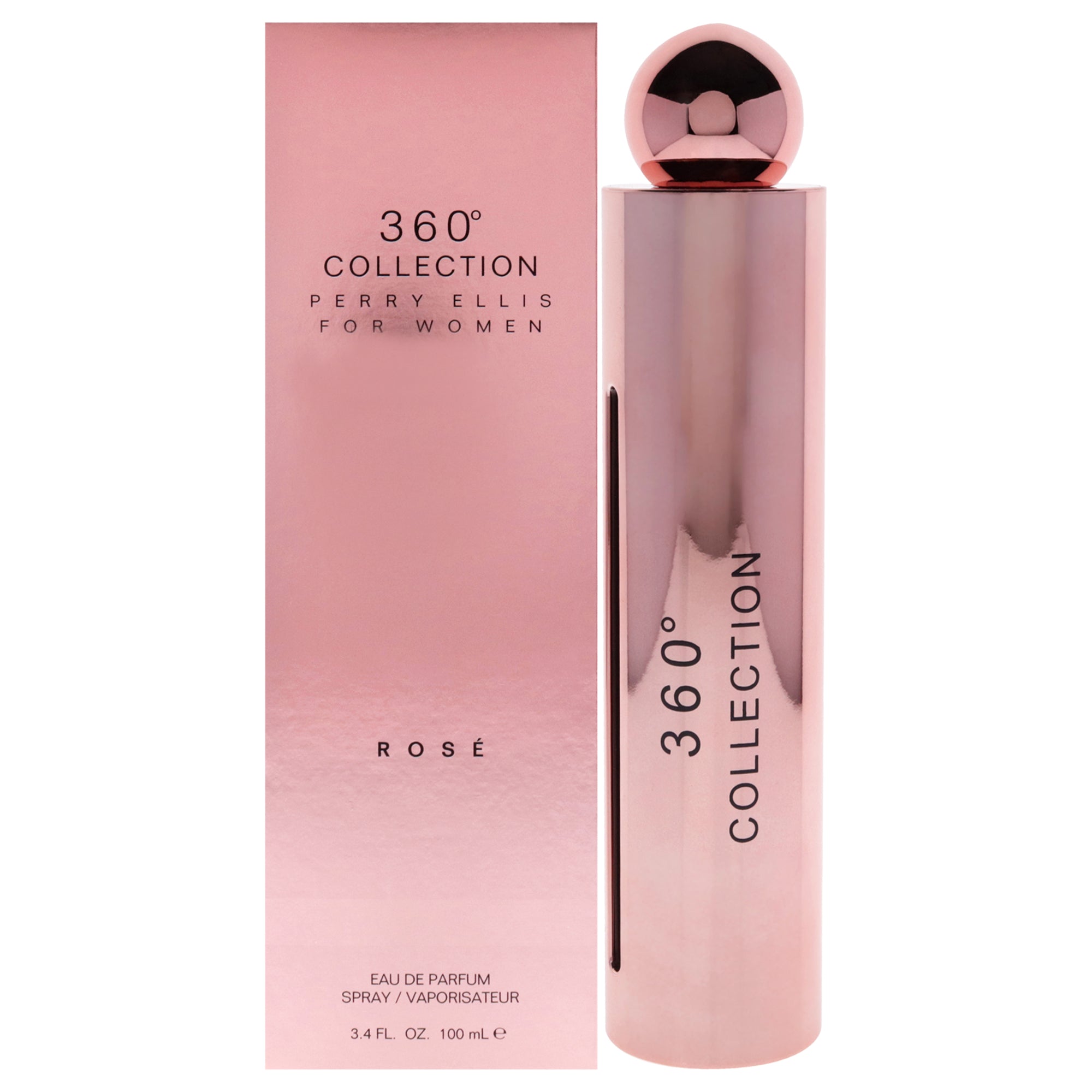 360 Collection Rose by Perry Ellis for Women 3.4 oz EDP Spray