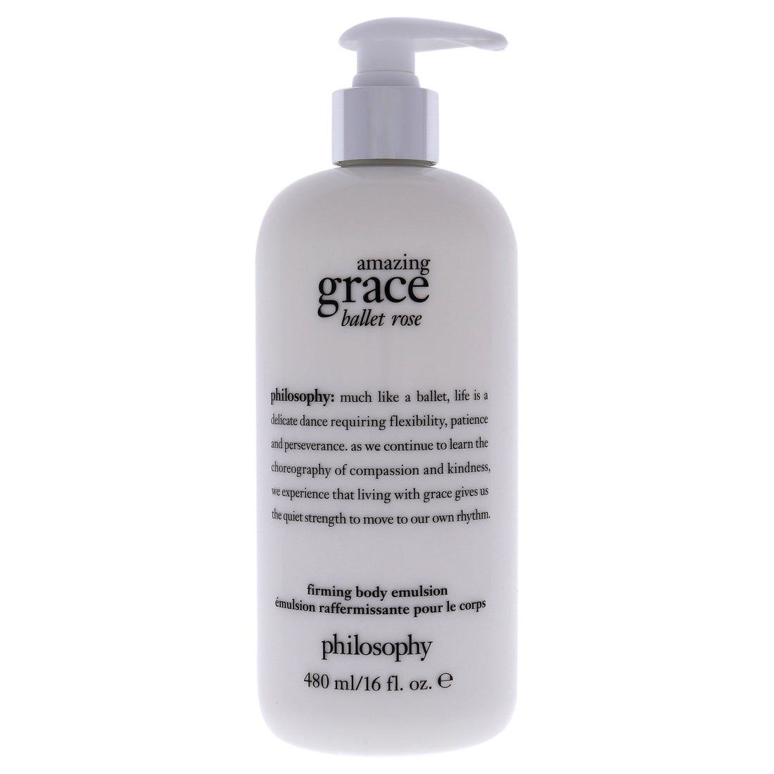 Amazing Grace Ballet Rose Firming Body Emulsion by Philosophy for Women - 16 oz Body Emulsion