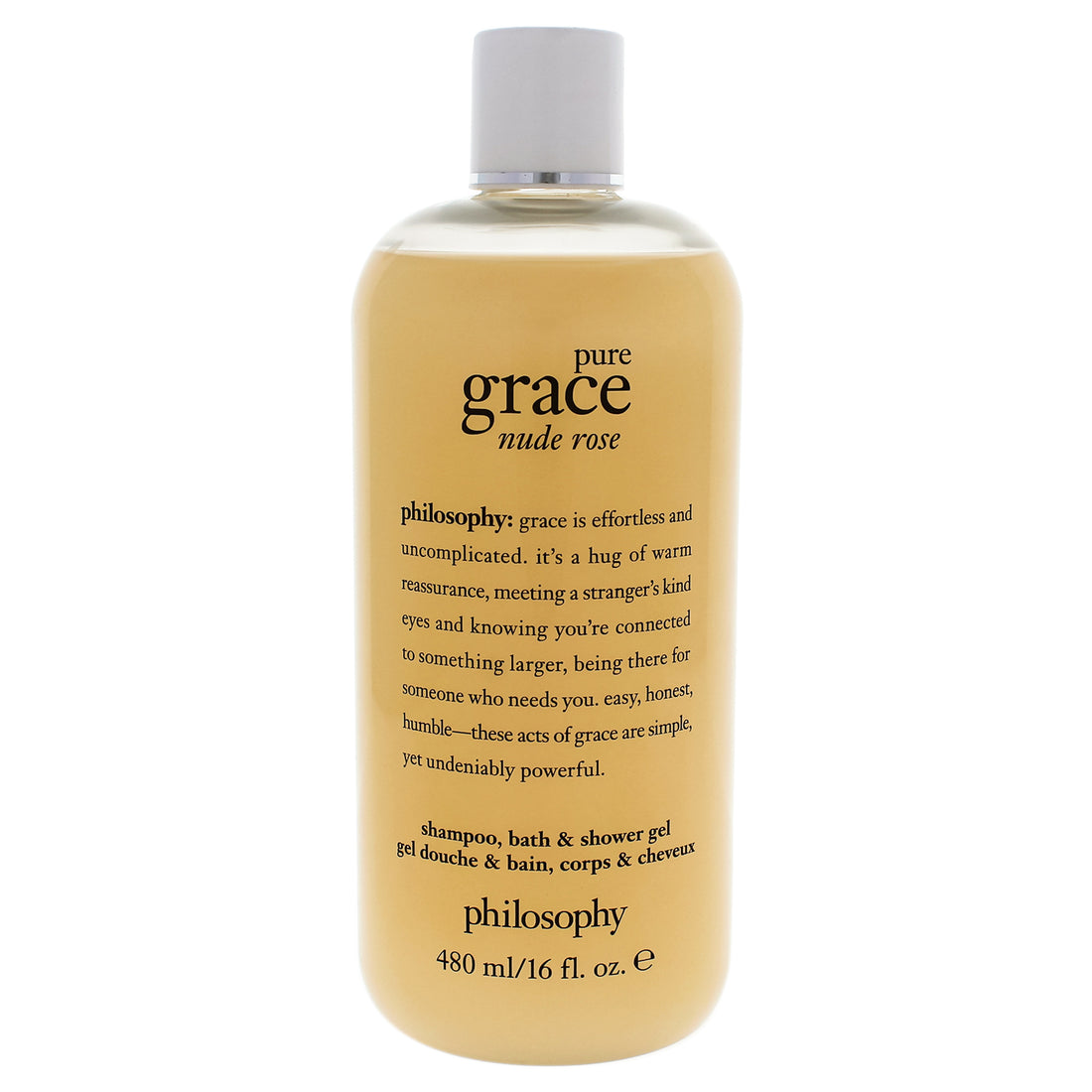 Pure Grace Nude Rose Shampoo Bath and Shower Gel