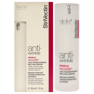 Anti-Wrinkle Recode Line Transforming Melting Serum by StriVectin for Women 1 oz Serum