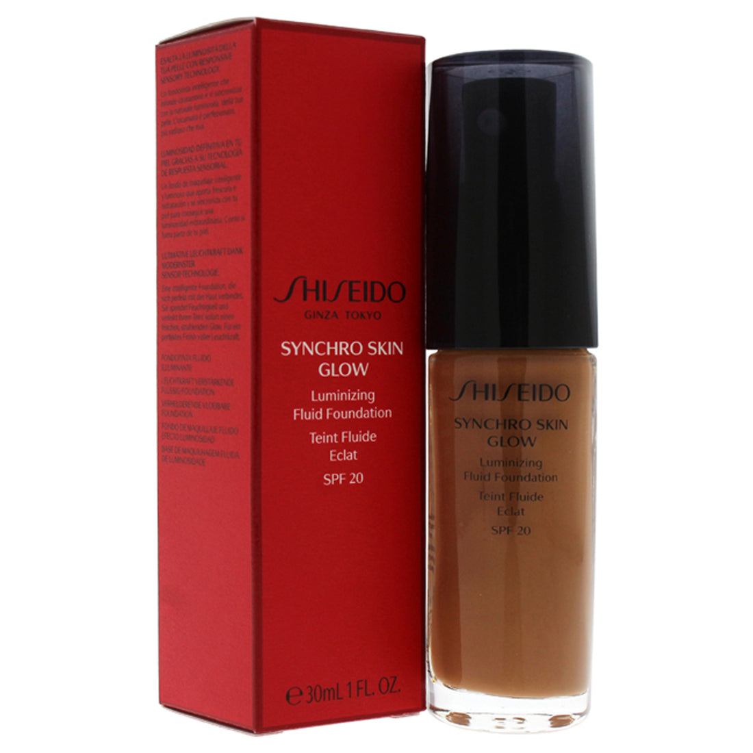Synchro Skin Glow Luminizing Fluid Foundation SPF 20 - 06 Golden