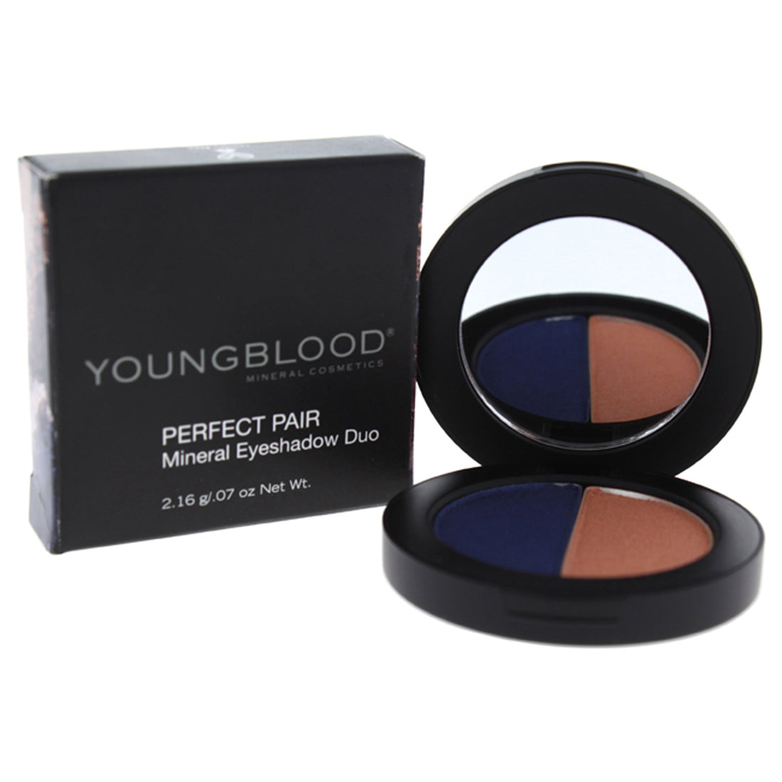 Perfect Pair Mineral Eyeshadow Duo - Graceful by Youngblood for Women 0.07 oz Eyeshadow