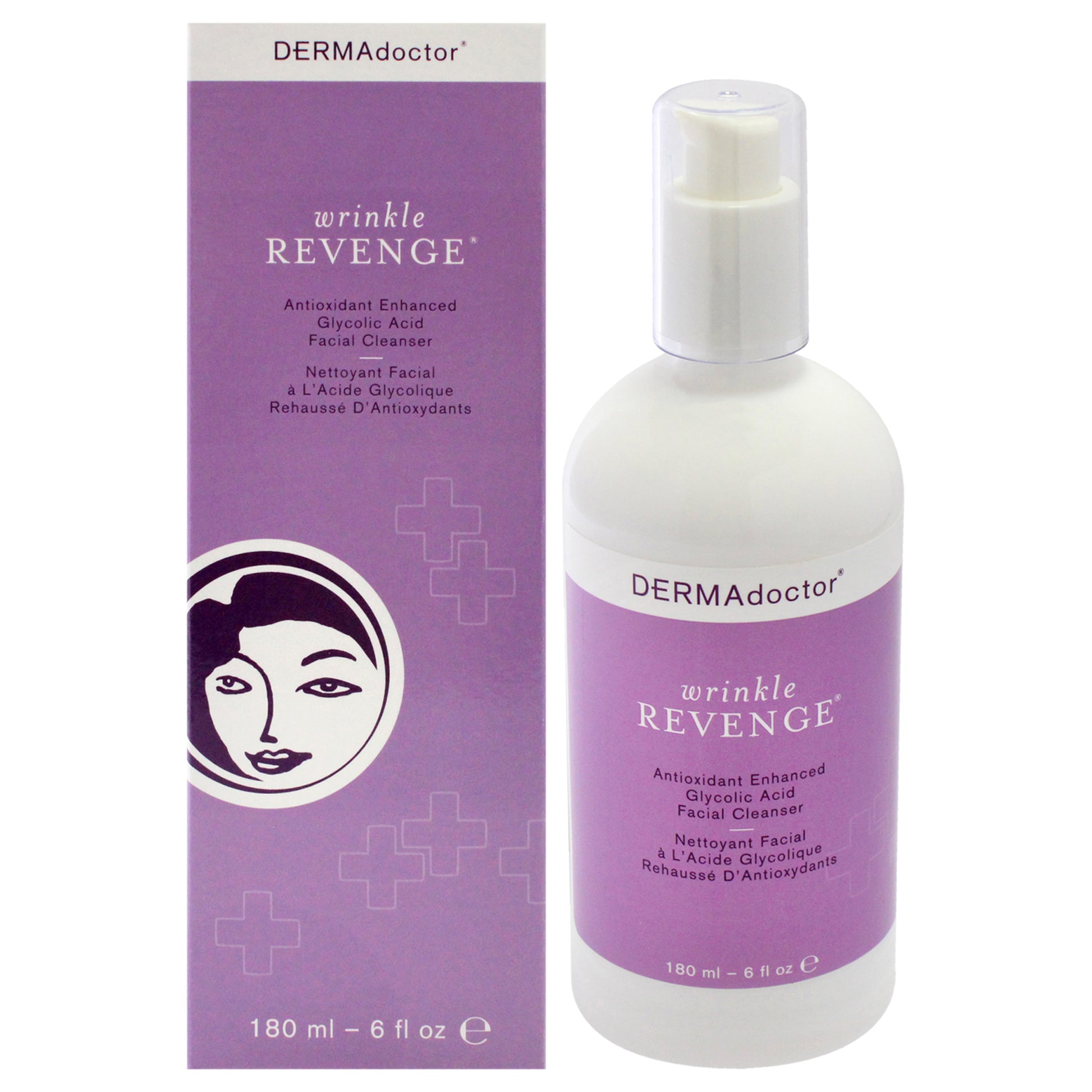 Wrinkle Revenge Antioxidant Enhanced Glycolic Acid Facial Cleanser