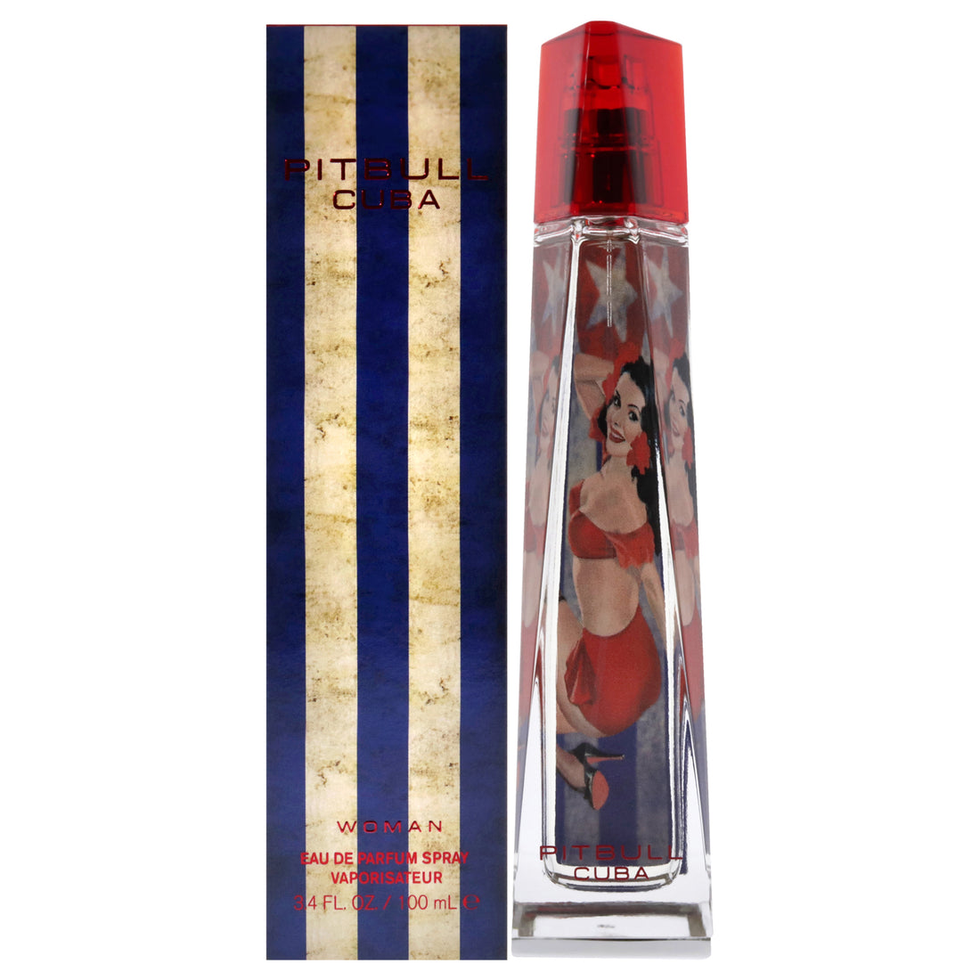 Pitbull Cuba by Pitbull for Women 3.4 oz EDP Spray