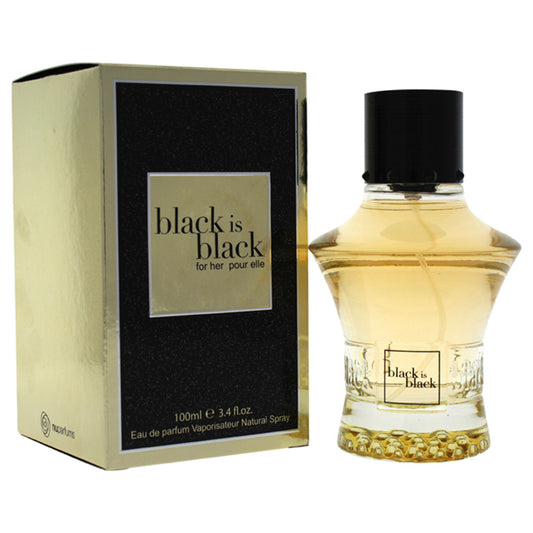 Black Is Black by Nuparfums for Women - 3.4 oz EDP Spray