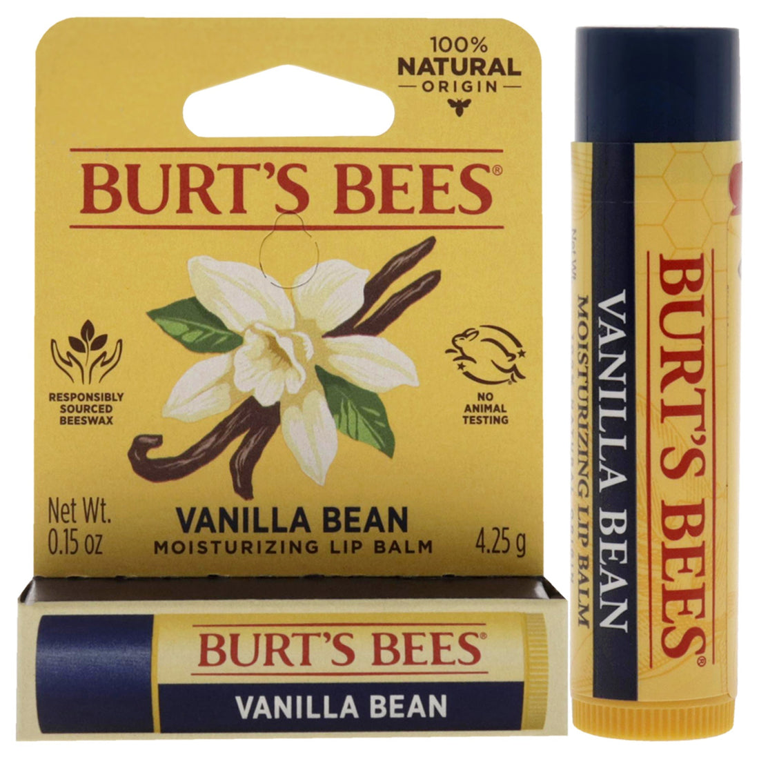 Vanilla Bean Moisturizing Lip Balm Blister