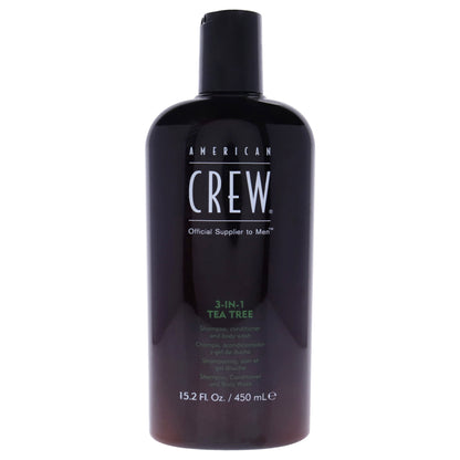 American Crew 3-In-1 Tea Tree Shampoo and Conditioner and Body Wash