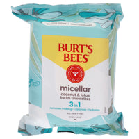 Burts Bees Micellar Makeup Removing Towelettes - Coconut and Lotus Water