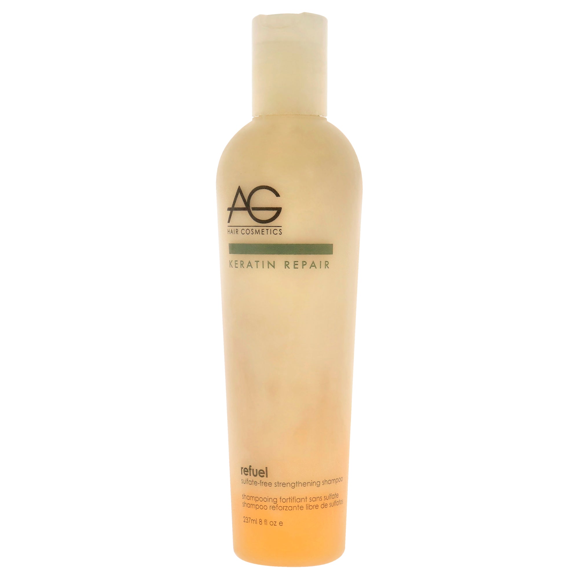 Keratin Repair Refuel Sulfate-Free Strengthening Shampoo by AG Hair Cosmetics for Unisex - 8 oz Shampoo