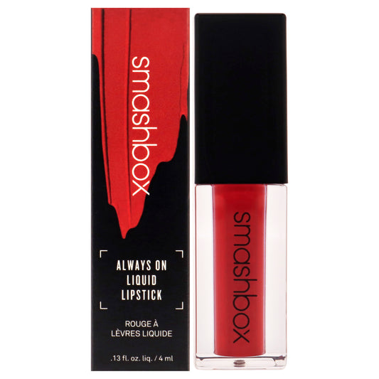 Always On Liquid Lipstick - Bawse by SmashBox for Women - 0.13 oz Lipstick