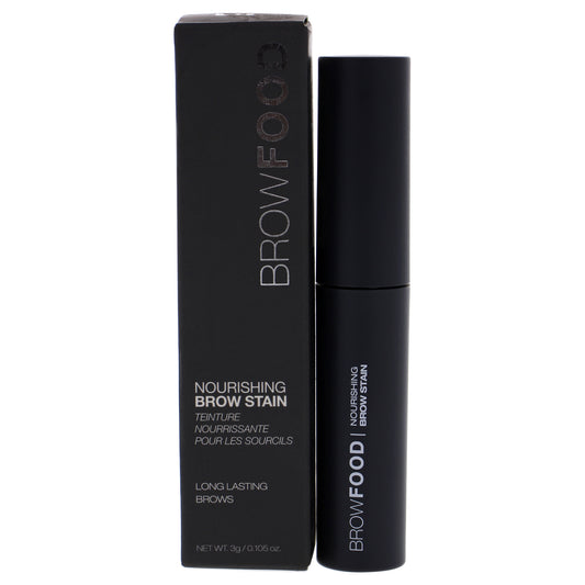 BrowFood Nourishing Brow Stain - Dark Brunette by LashFood for Women - 0.105 oz Eyebrow