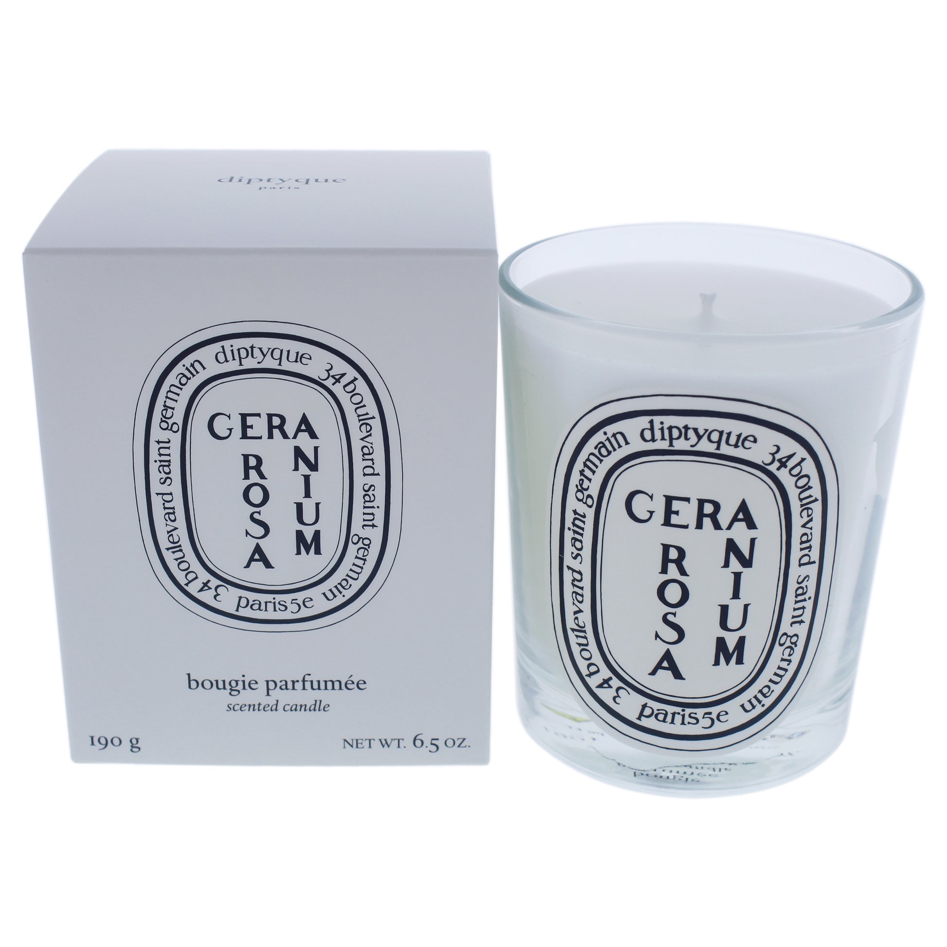 Geranium Rosa Scented Candle