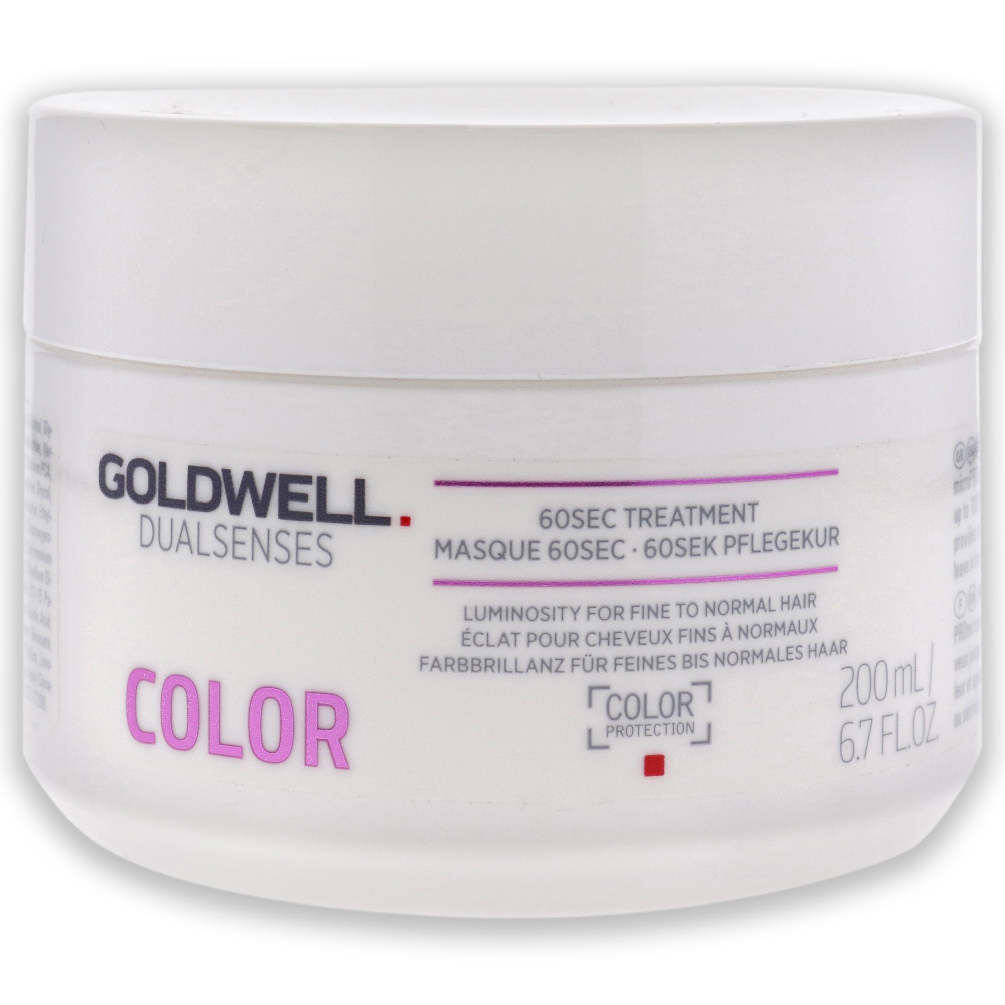 Dualsenses Color 60Sec Treatment by Goldwell for Unisex - 6.7 oz Treatment