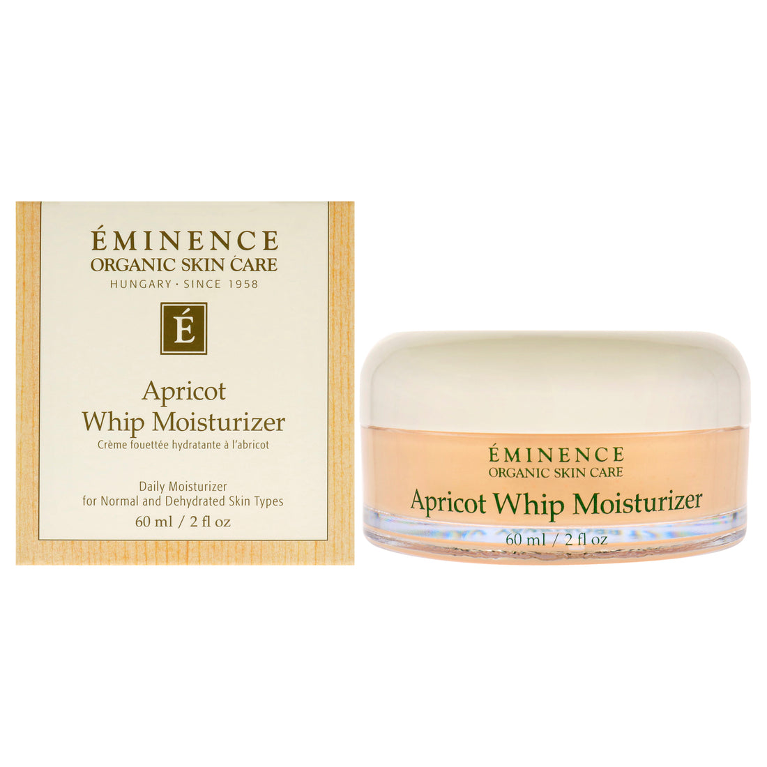 Apricot Whip Moisturizer by Eminence for Unisex - 2 oz Cream