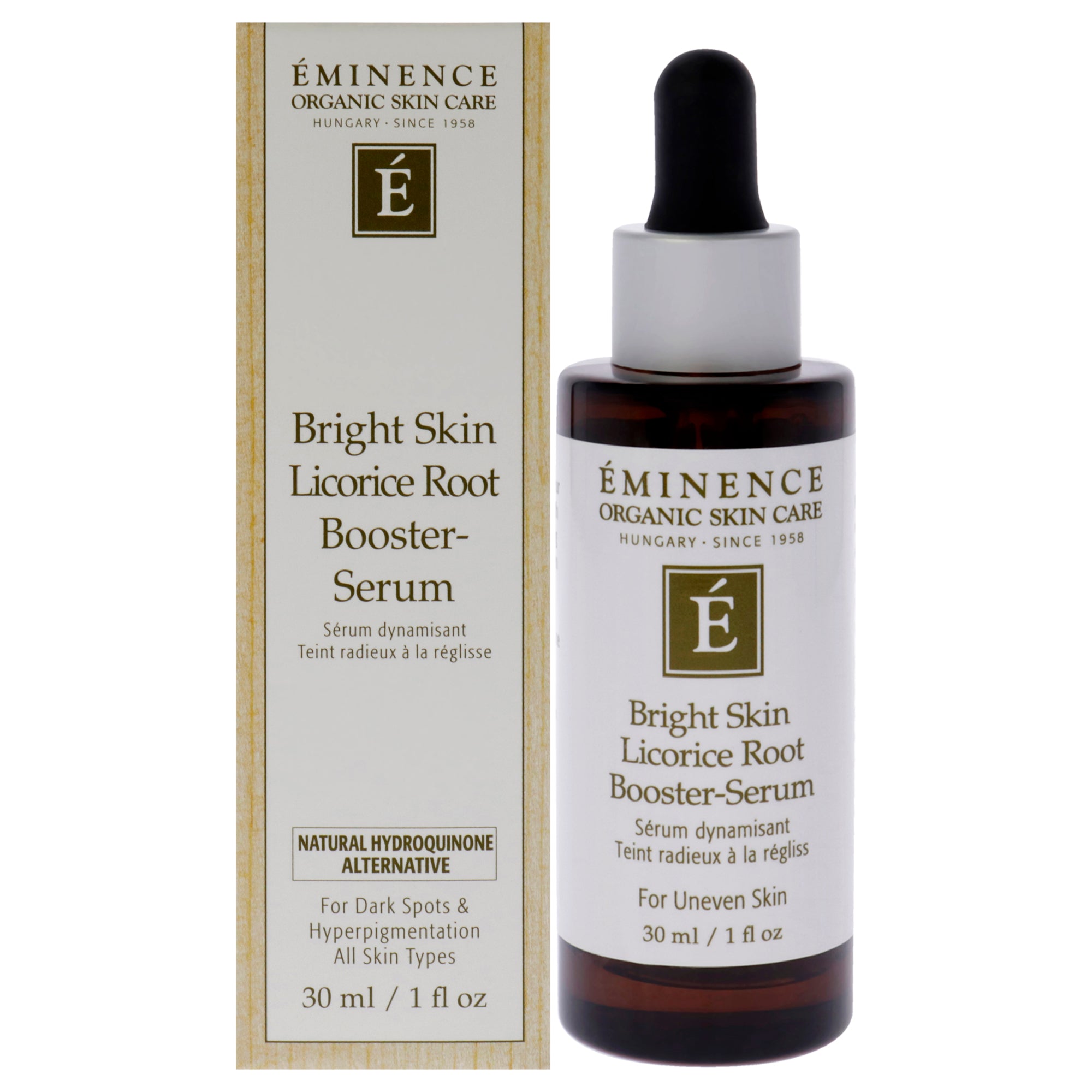 Bright Skin Licorice Root Booster-Serum by Eminence for Unisex 1 oz Serum