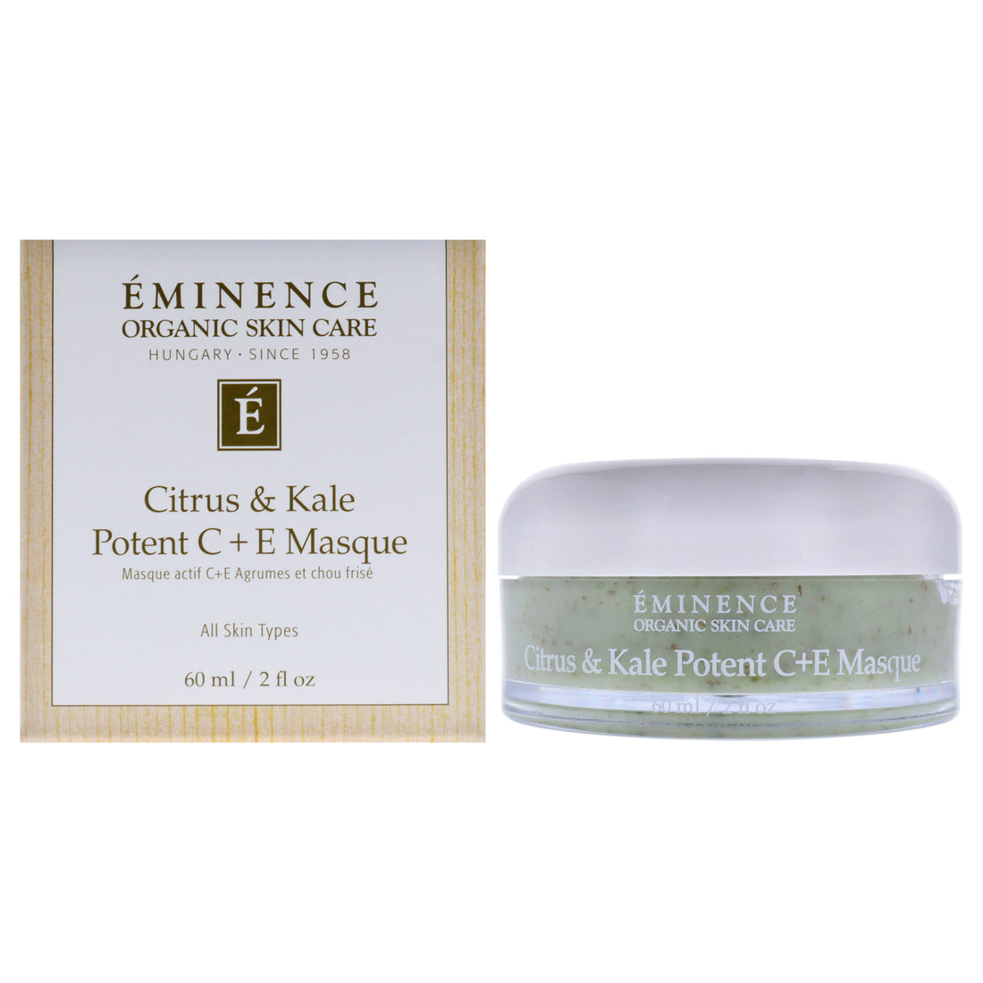 Citrus and Kale Potent C and E Masque