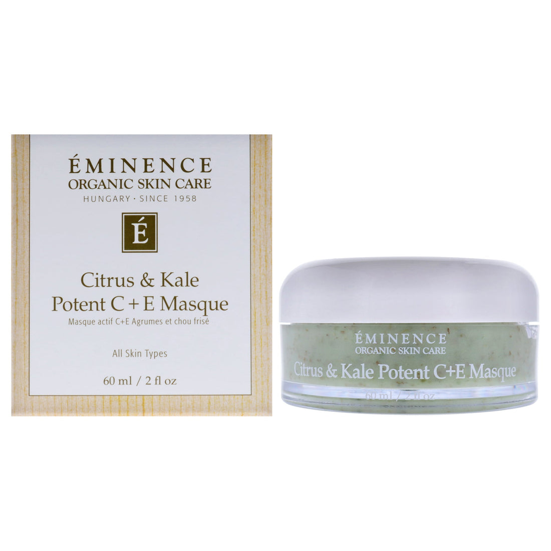Citrus and Kale Potent C and E Masque