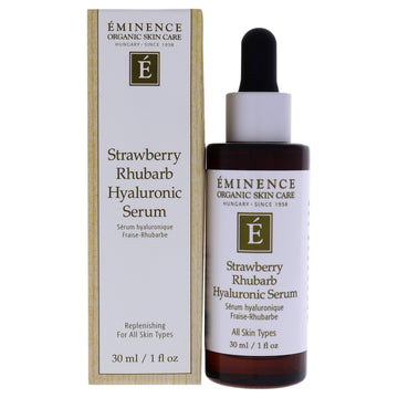 Strawberry Rhubarb Hyaluronic Serum by Eminence for Unisex - 1 oz Serum