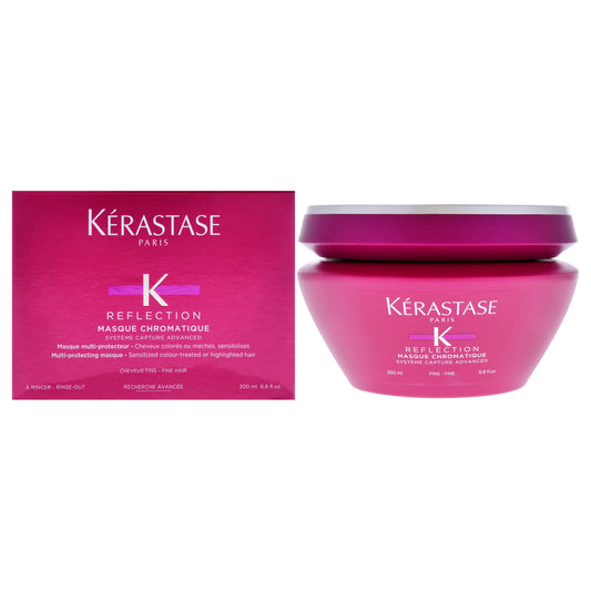 Reflection Masque Chromatique - Fine Hair by Kerastase for Unisex - 6.8 oz Masque