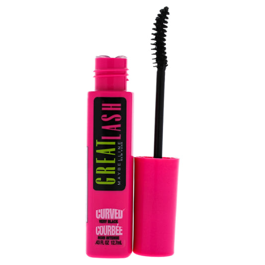 Great Lash Curved Brush Mascara - # 121 Very Black by Maybelline for Women - 0.43 oz Mascara