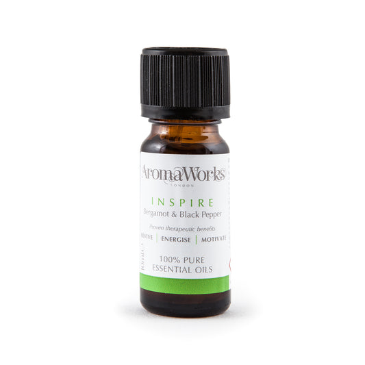 Inspire Essential Oil by Aromaworks for Unisex - 0.34 oz Oil