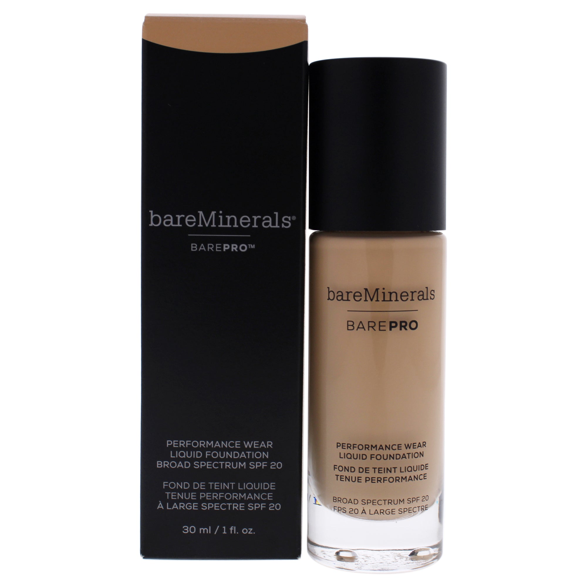 Barepro Performance Wear Liquid Foundation SPF 20 - 14 Silk by bareMinerals for Women 1 oz Foundation